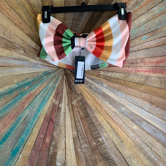 Striped bra top - Picture 3 of 3